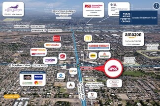 Plus de détails pour 6021 S Central Ave, Phoenix, AZ - Commerce de détail à vendre