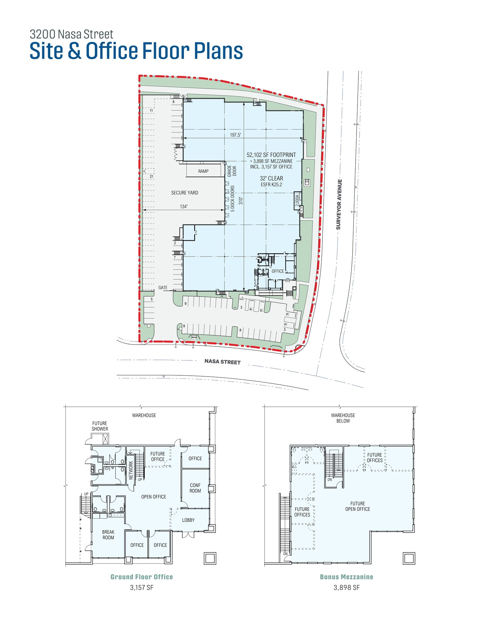 3200 Nasa St, Brea, CA à louer Plan de site- Image 1 de 2