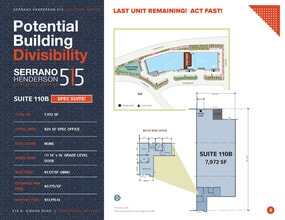 515 N Gibson Rd, Henderson, NV for lease Floor Plan- Image 1 of 1