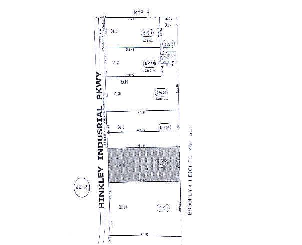 4565 Hinckley Ind Pky, Cleveland, OH à vendre - Plan cadastral - Image 3 de 3