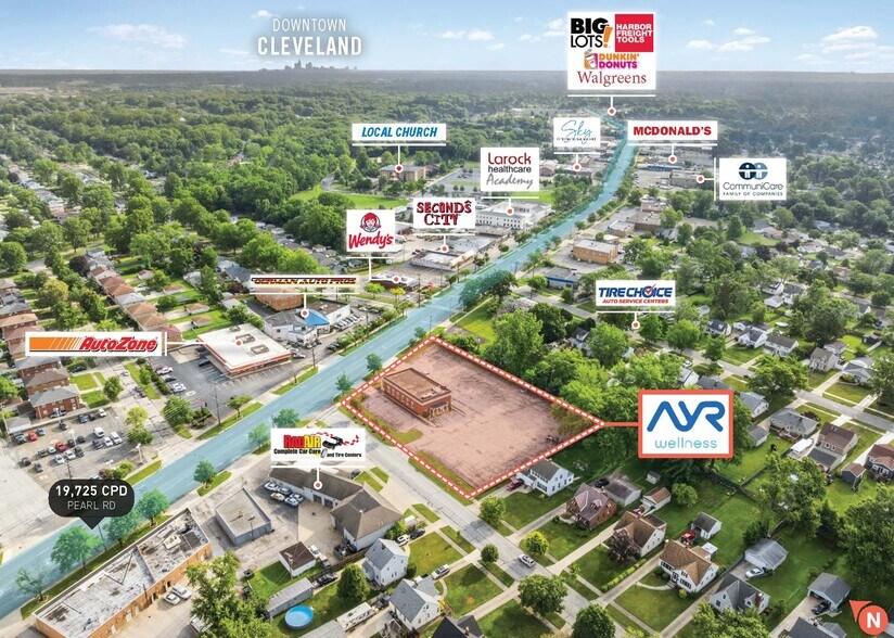 6555 Pearl Rd, Parma Heights, OH à vendre - Photo du bâtiment - Image 3 de 6