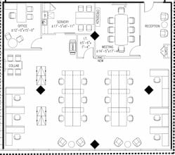 5090 Explorer Dr, Mississauga, ON à louer Plan d’étage- Image 1 de 1