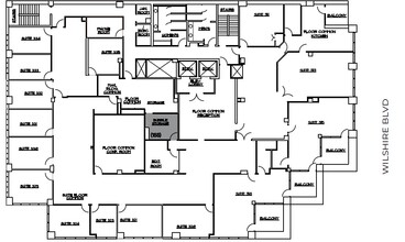 8840 Wilshire Blvd, Beverly Hills, CA à louer Plan d  tage- Image 1 de 1