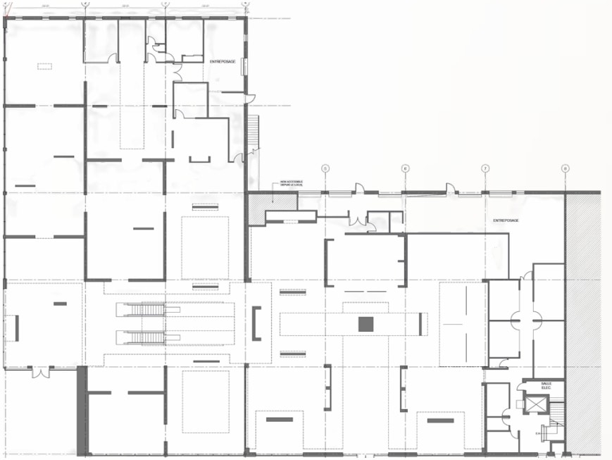 9000-9012 Boul De L'acadie, Montréal, QC à louer Plan d’étage- Image 1 de 1