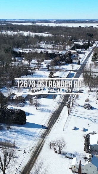 12763 Ostrander Rd, Maybee, MI à vendre - Vidéo sur l’inscription commerciale - Image 2 de 37