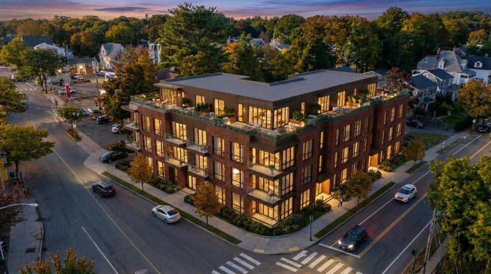 1629 Centre St, Newton, MA à vendre - Photo du bâtiment - Image 3 de 15