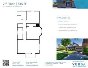 322 Hamilton St, Geneva, IL à louer Plan d  tage- Image 1 de 1