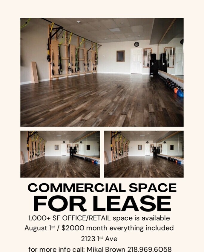 2123 1st Ave, Hibbing, MN for lease Interior Photo- Image 1 of 1