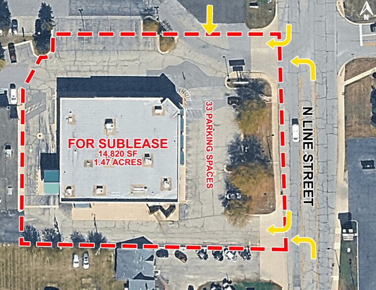535 N Line St, Columbia City, IN à louer - Photo du bâtiment - Image 2 de 5