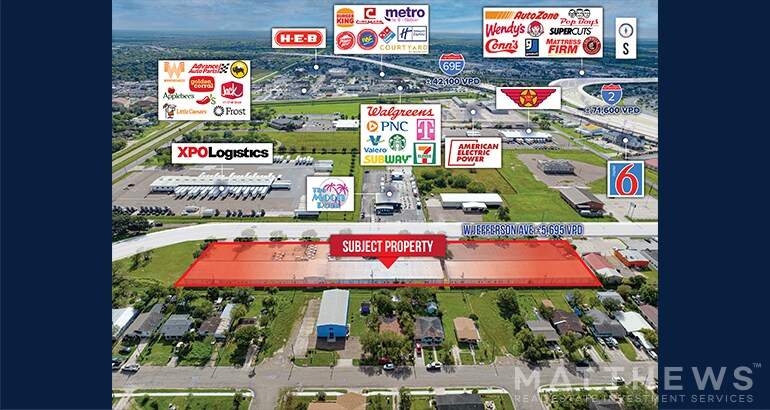 1804-1828 W Jefferson Ave, Harlingen, TX à louer - Photo du bâtiment - Image 3 de 7