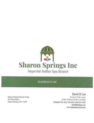 Plus de détails pour 233 Main St, Sharon Springs, NY - Services hôteliers à vendre