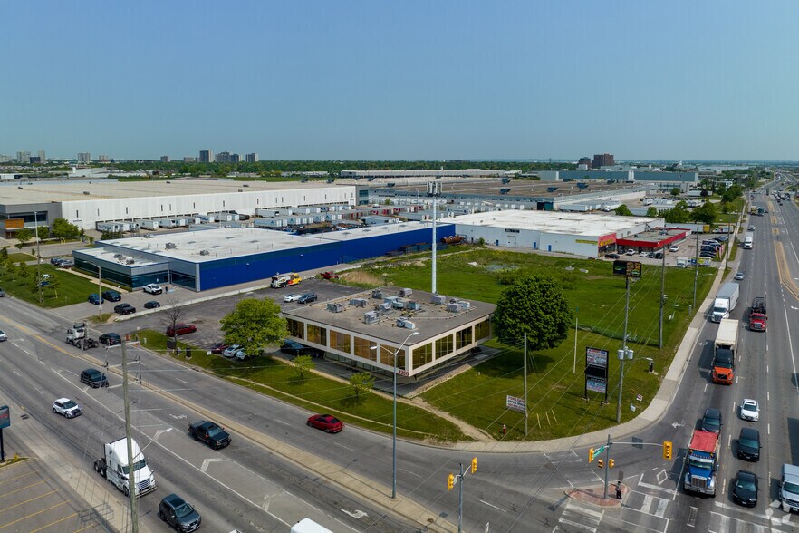 1300 Steeles Ave E, Brampton, ON for lease - Aerial - Image 1 of 15