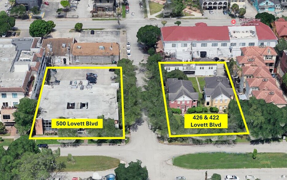 422-426 Lovett Blvd, Houston, TX à vendre - Photo du bâtiment - Image 2 de 3