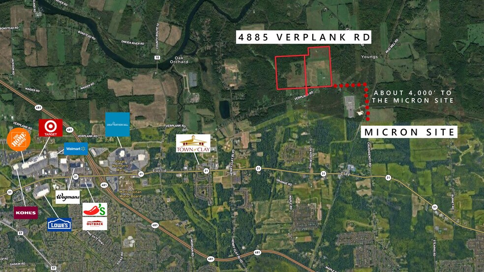 4885 Verplank Rd, Clay, NY à vendre - Photo du bâtiment - Image 2 de 17