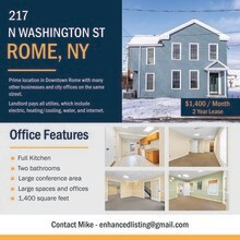 217 N Washington St, Rome, NY for lease Building Photo- Image 1 of 23