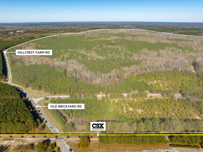 Old Brickyard Road, Greenwood, SC à vendre - Aérien - Image 2 de 4