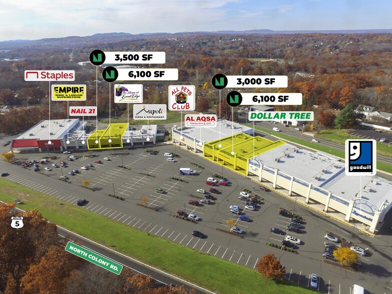 1145-1167 N Colony Rd, Wallingford, CT for lease - Building Photo - Image 1 of 4