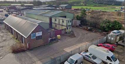 Fauld, Tutbury, STS - Aérien  Vue de la carte