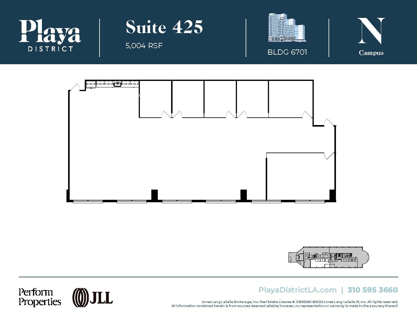6100 Center Dr, Los Angeles, CA for lease Floor Plan- Image 1 of 1