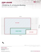 800 E 14th Pl, Los Angeles, CA for lease Site Plan- Image 1 of 2
