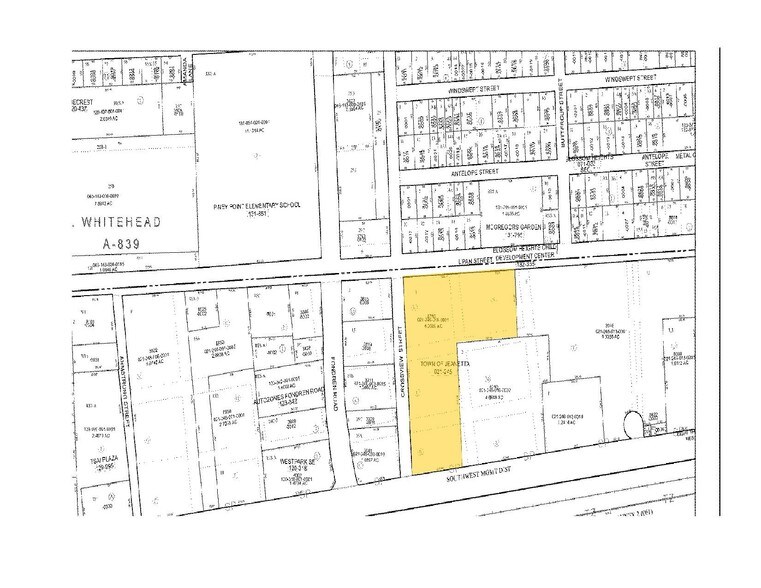8784-8798 Westpark Dr, Houston, TX à louer - Plan cadastral - Image 2 de 7
