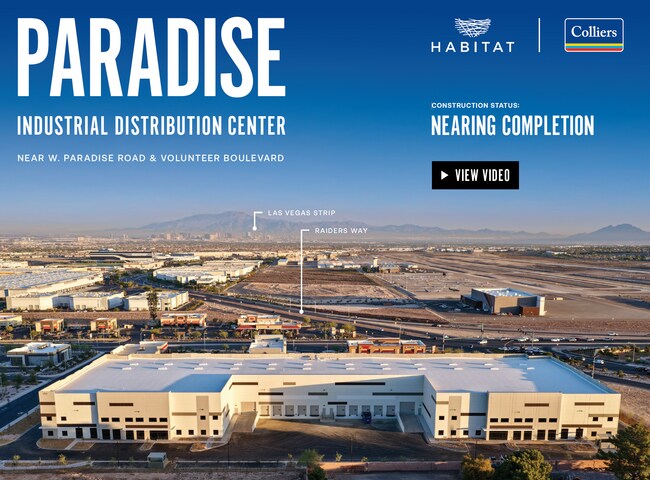 More details for 12550 Paradise Rd, Henderson, NV - Industrial for Sale