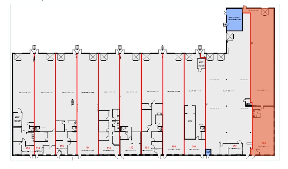 2700-2710 Lancaster Rd, Ottawa, ON K1B 4W8 - Unit 100 -  - Floor Plan - Image 1 of 1