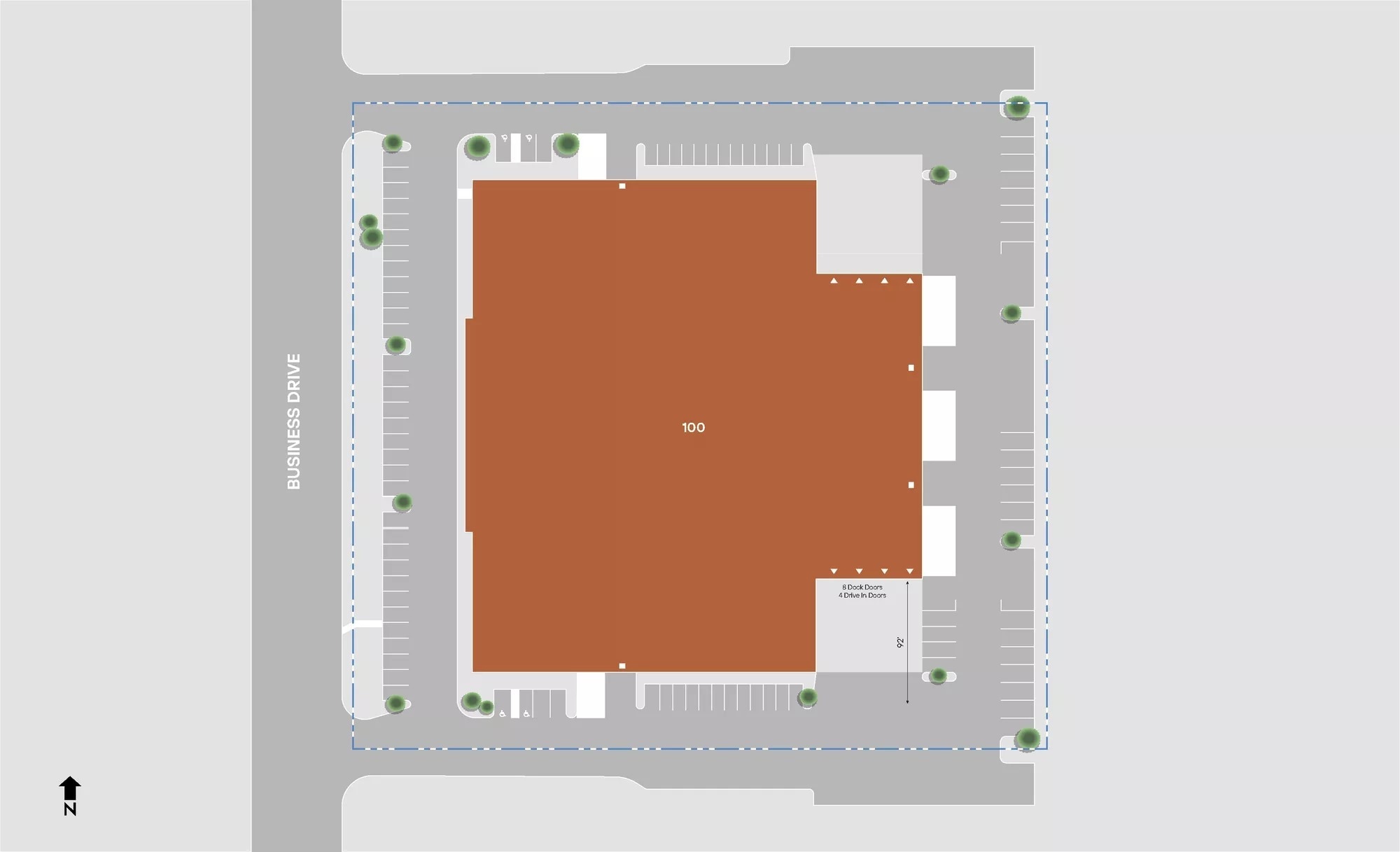 10681 Business Dr, Fontana, CA for lease Site Plan- Image 1 of 10
