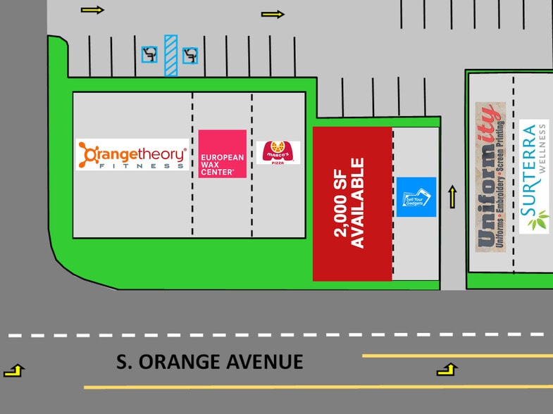 1743 S Orange Ave, Orlando, FL for lease - Site Plan - Image 3 of 4