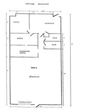 8101-8149 N Austin Ave, Morton Grove, IL à louer Plan d’étage- Image 1 de 3