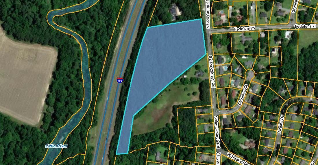 Salem Church Rd, Goldsboro, NC for sale Plat Map- Image 1 of 3