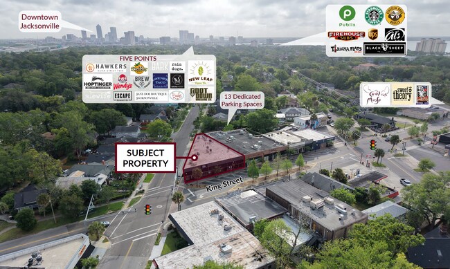 Plus de détails pour 901-918 King St, Jacksonville, FL - Commerce de détail à vendre