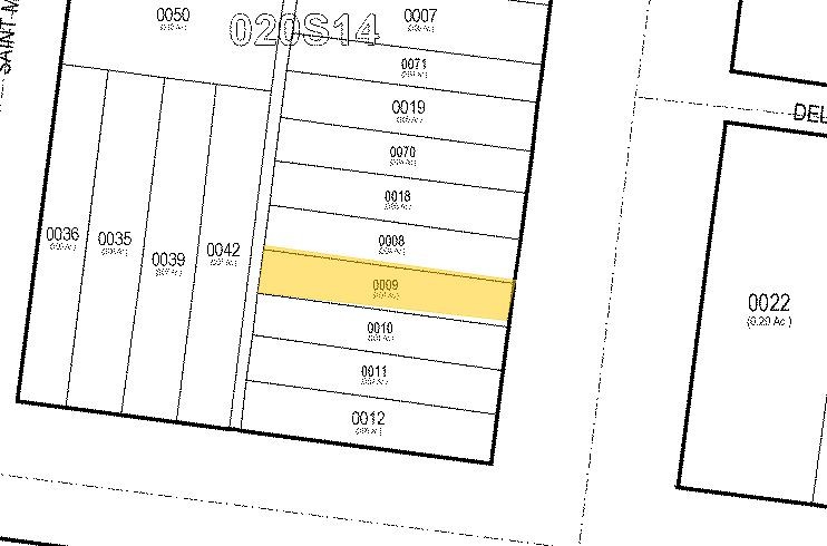 330 S 42nd St, Philadelphia, PA à vendre - Plan cadastral - Image 2 de 2