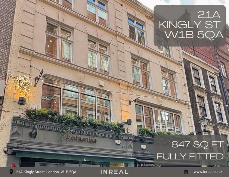 21-21A Kingly St, London for lease - Building Photo - Image 3 of 11