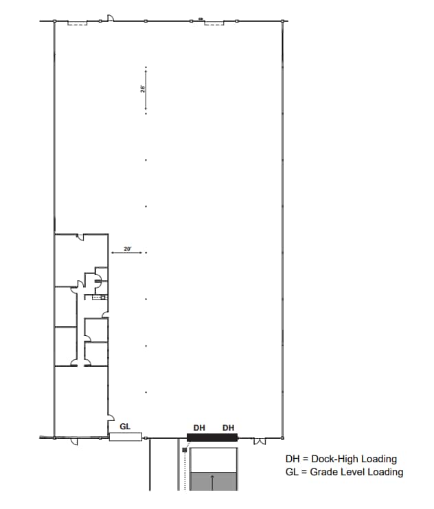 2544 Port St, West Sacramento, CA for lease Floor Plan- Image 1 of 1