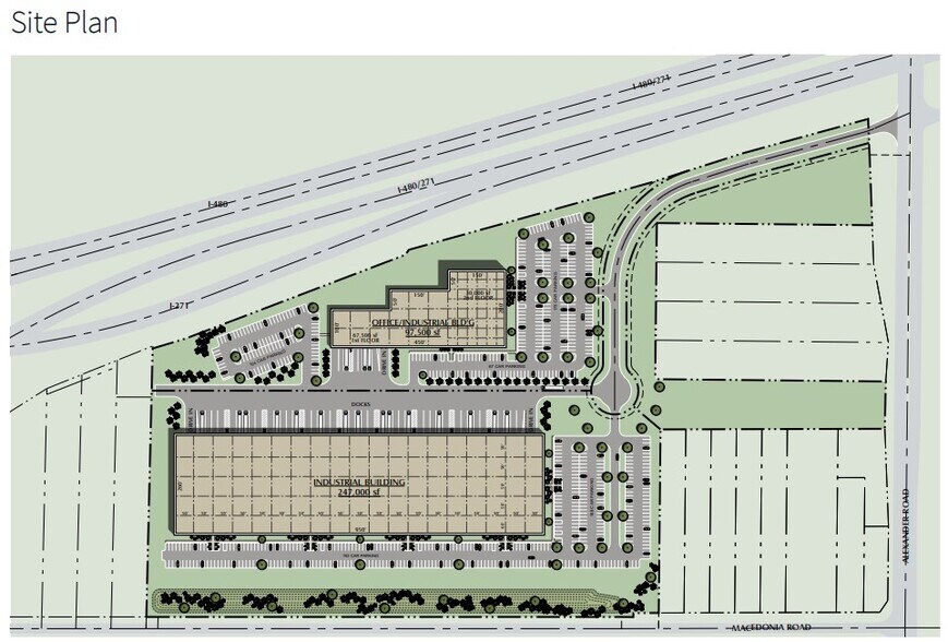 23163 Alexander Rd, Bedford, OH à vendre - Plan de site - Image 2 de 2