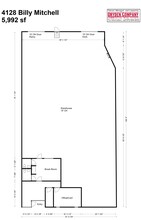 4124-4140 Billy Mitchell, Addison, TX for lease Floor Plan- Image 1 of 1