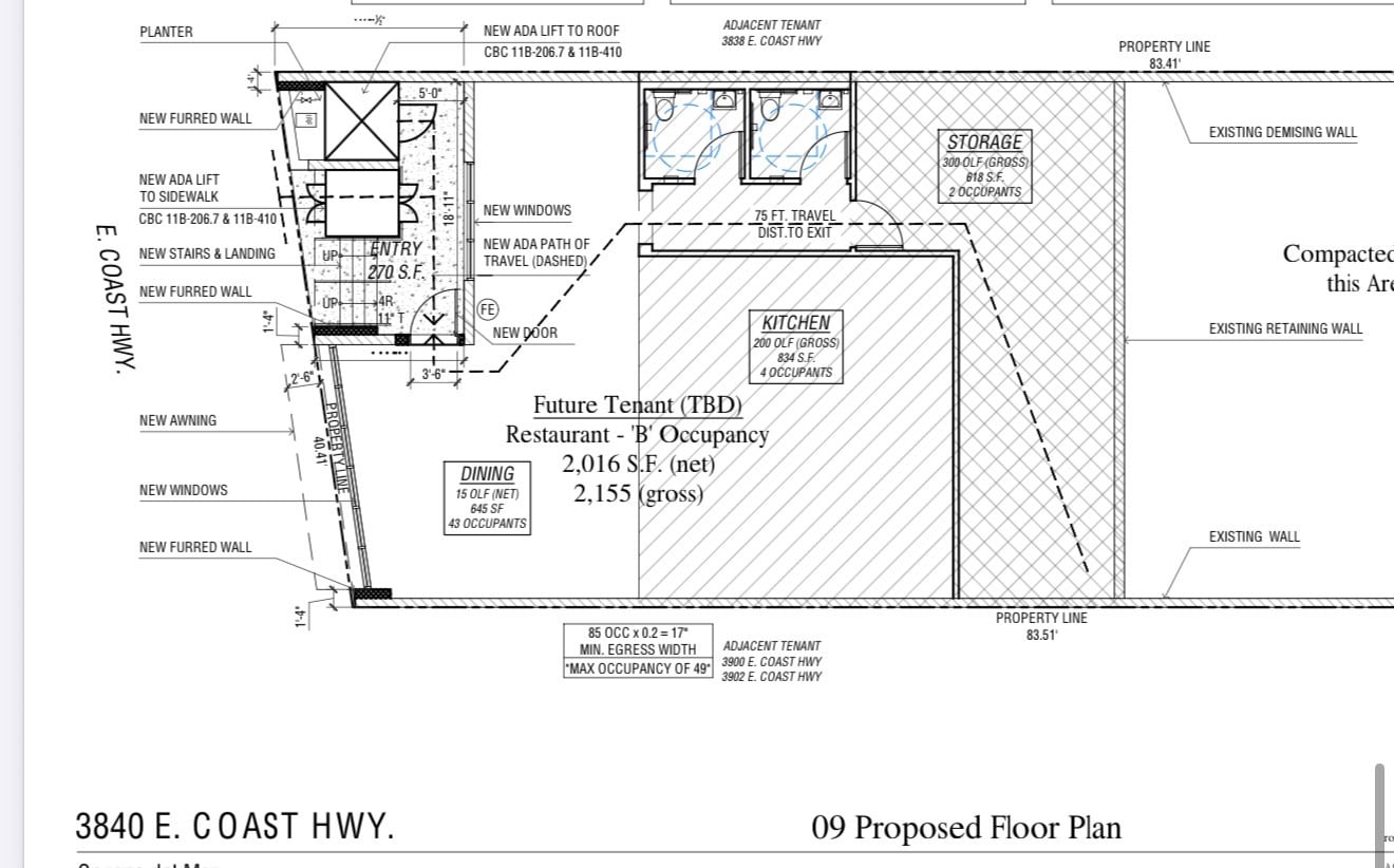 3840 E Coast Hwy, Corona Del Mar, CA for lease Interior Photo- Image 1 of 1