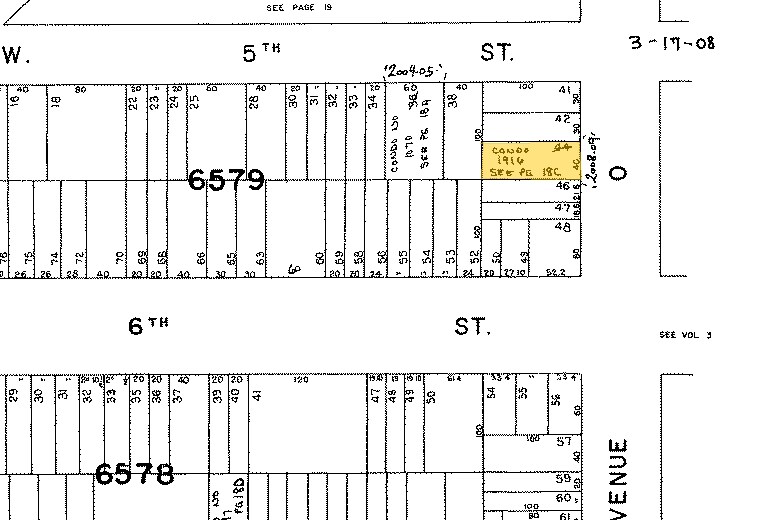 143 Avenue O, Brooklyn, NY à louer - Plan cadastral - Image 2 de 2