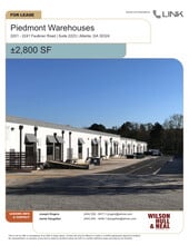 2201-2241 Faulkner Rd NE, Atlanta, GA à louer Autre- Image 1 de 1