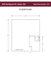 852 Northport Dr, West Sacramento, CA for lease Site Plan- Image 1 of 1