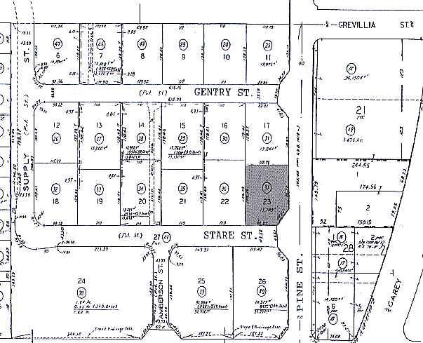 2401 Pine St, Pomona, CA à vendre - Plan cadastral - Image 2 de 7