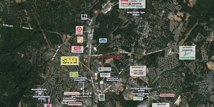 11480 Capital Blvd, Wake Forest, NC - Aerial map view - Image1