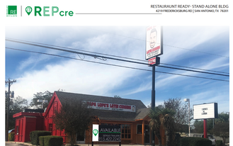 4219 Fredericksburg Rd, San Antonio TX - Restaurant avec service au volant