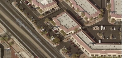 3672-3674 N Rancho Dr, Las Vegas, NV - Aerial  map view