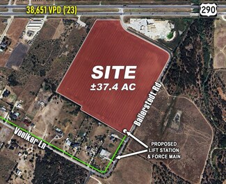 Plus de détails pour 16023 E US Highway 290, Elgin, TX - Terrain à vendre
