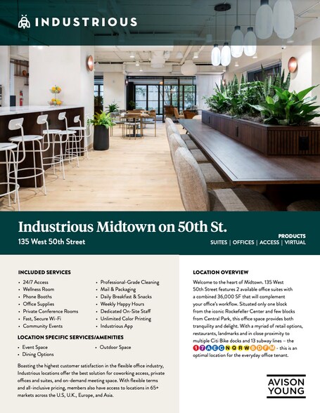 135 W 50th St, New York, NY à louer - Photo intérieure - Image 2 de 15