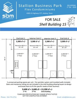 Plus de détails pour 4300 US Highway 377, Aubrey, TX - Industriel à vendre