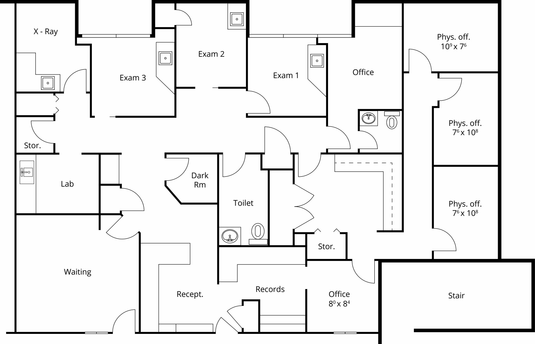 6707 N 19th Ave, Phoenix, AZ for lease Floor Plan- Image 1 of 1