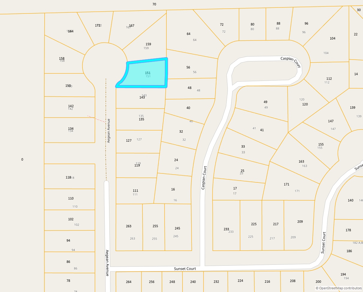 151 Aegean Ave, Buffalo, NY for sale Plat Map- Image 1 of 2